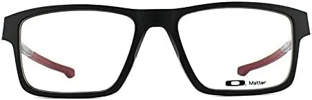 Vista 2 de Oakley OX8040 - 0554 Black Chamfer 2 - Marco de anteojos de 2126in Negro 54 mm
