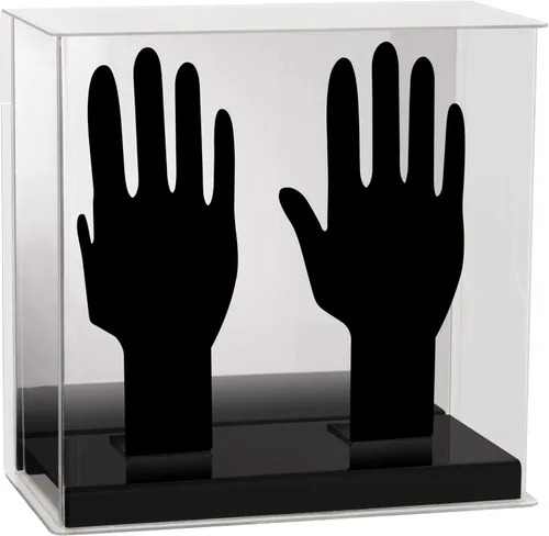Vista 9 de Franklin Sports - Vitrina de recuerdos - Protección UV - Coleccionables deportivos - Béisbol - Guantes de bateo - Baloncesto - Balón de fútbol