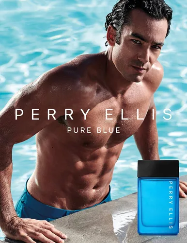 Vista 2 de Perry Ellis Perry Ellis Pure Blue - Aerosol EDT para hombre, 3.4 onzas