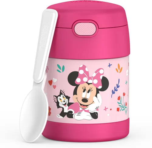 Vista 19 de THERMOS FUNTAINER - Tarro de comida para niños con cuchara, 10 onzas, Baby Shark