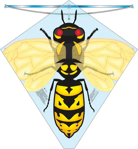 Vista 2 de X Kites Buzz Kites® - Cometa de polietileno surtida
