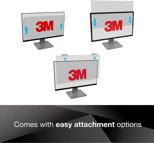 Vista 6 de 3M Filtro de privacidad para monitor de pantalla completa de 21.5 pulgadas con fijación magnética 3M Comply (relación de aspecto 16:9)