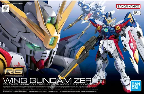 Vista 12 de Bandai Hobby - Gundam Wing - #43 XXXG-00W00 Wing Gundam Zero RG 1/144 Kit
