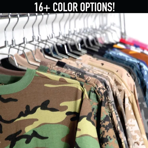 Vista 5 de Rothco Mens Long Sleeve Color Camo T-Shirt