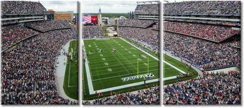 Vista 59 de Lincoln - Lienzo decorativo para pared, diseño de campo financiero de Filadelfia, paisaje de estadio de fútbol de Filadelfia, decoración de pared