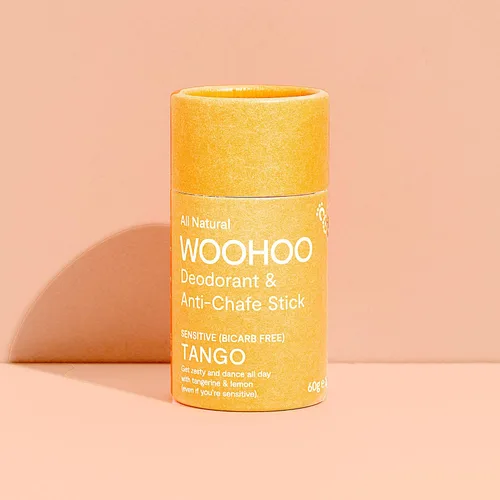 Vista 5 de Woohoo! Body All-Natural Deodorant Paste - Tango (Sensitive Bicarb Free - Regular Strength 2.12 oz Eco Tube)