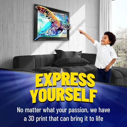 Vista 5 de Pósteres de arte 3D