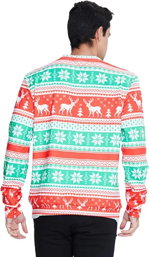 Vista 4 de Raisevern - Sudadera fea de Navidad para hombres y mujeres
