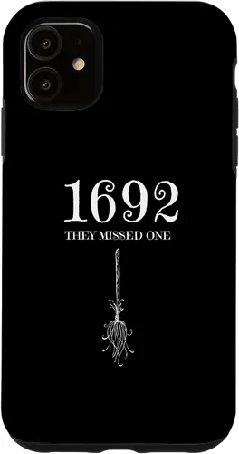 Vista 8 de Funda para iPhone 16 1692 They Missed One Salem Funny Halloween Witch