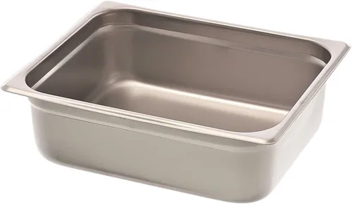 Vista 3 de Browne (22134) 4" third-size anti-atascos mesa de vapor Pan