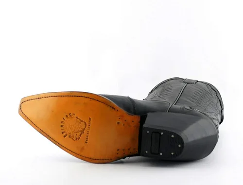 Vista 7 de Grinders Arizona HI Botas de baile de vaquero occidental de cuero unisex