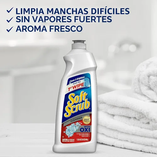 Vista 4 de Gel Soft Scrub limpiador de superficies avanzado, SYNCHKG061099, 1, 1