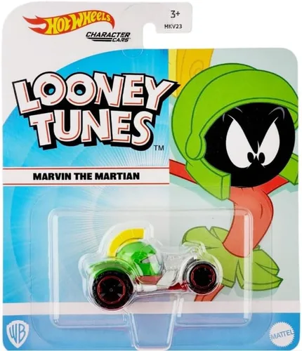 Vista 3 de Hot Wheels Carros de personajes a escala 1:64 Looney Tunes (Bugs Bunny 2/7)