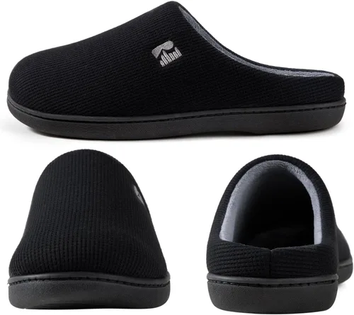 Vista 3 de RockDove - Pantuflas para mujer originales con espuma viscoelástica y dos tonos