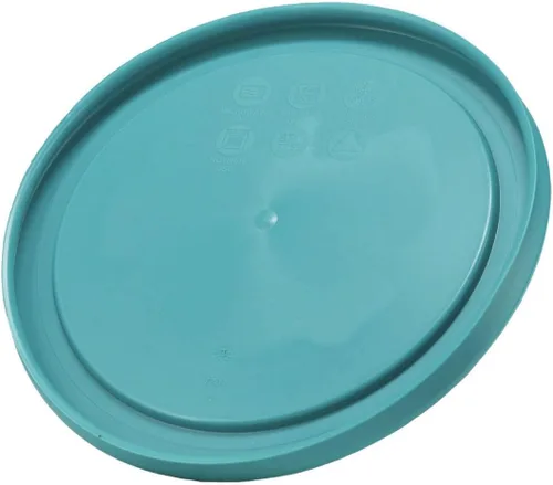 Vista 4 de Pyrex 7201-PC - Tapa de repuesto para almacenamiento de alimentos turquesa de 4 tazas, fabricada en Estados Unidos