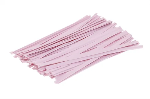 Vista 10 de ONLYKXY 80 lazos de plástico para plantas, reutilizables, para pan, tartas, lazos para dulces, bolsas de 4 pulgadas (marrón)