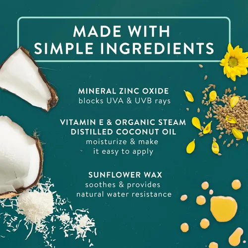 Vista 3 de Badger Combo mineral de protección solar diaria y facial, SPF 30, protectores solares minerales orgánicos ligeros con óxido de zinc, lociones
