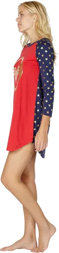 Vista 2 de INTIMO Vestido de noche raglán con logotipo de la mujer maravilla