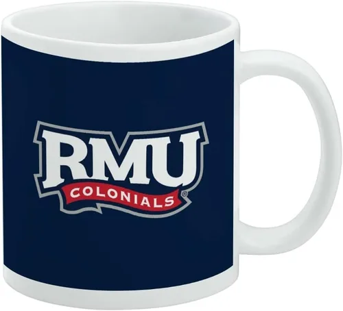 Vista 460 de Taza de cerámica con el logotipo principal de la Universidad Rider, taza de regalo novedosa para café, té y bebidas calientes, 11oz, blanca
