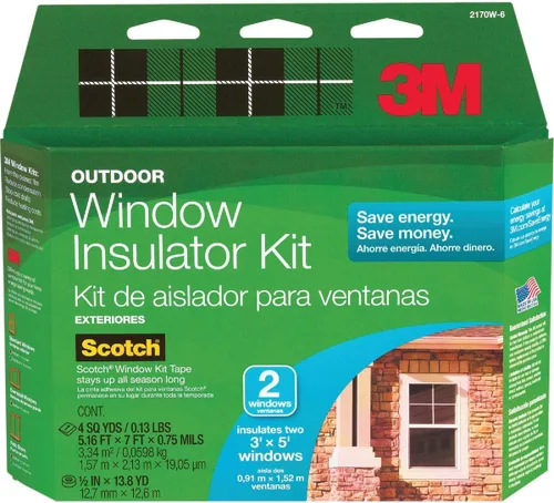 Vista 2 de 3M 2170W-6 - Lote de aislamiento para ventanas exteriores