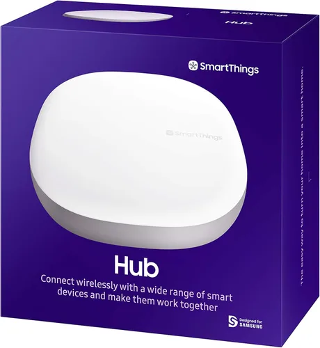Vista 8 de SmartThings Hub de 3ra Generación [GP-U999SJVLGDA] Hub de Automatización del Hogar Inteligente Monitoreo del Hogar Dispositivos Inteligentes
