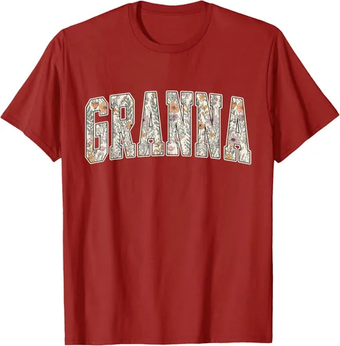 Vista 52 de Granna - Camiseta retro para el día de la madre Negro