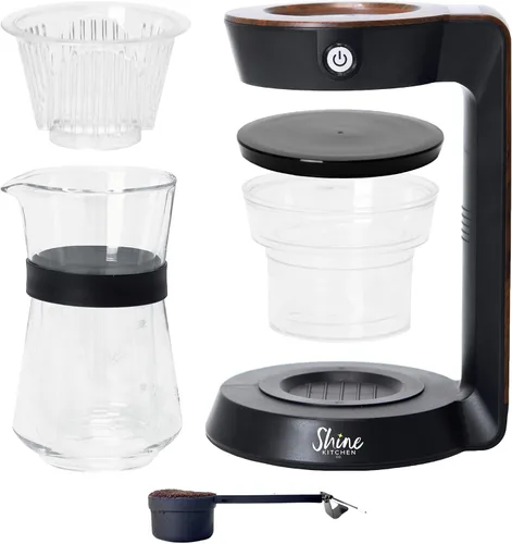 Vista 8 de Tribest Shine Kitchen Co. Autopour SCH-150 - Cafetera automática para verter