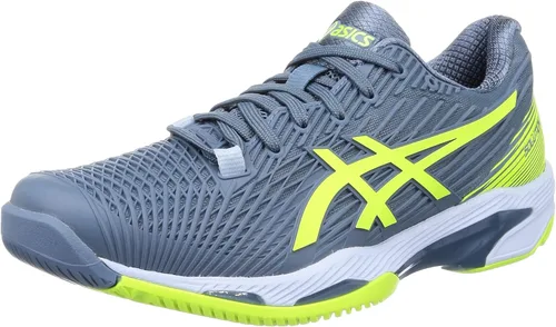 Vista 10 de ASICS Zapatillas de tenis Solution Speed FF 2 para hombre Blanco/Negro