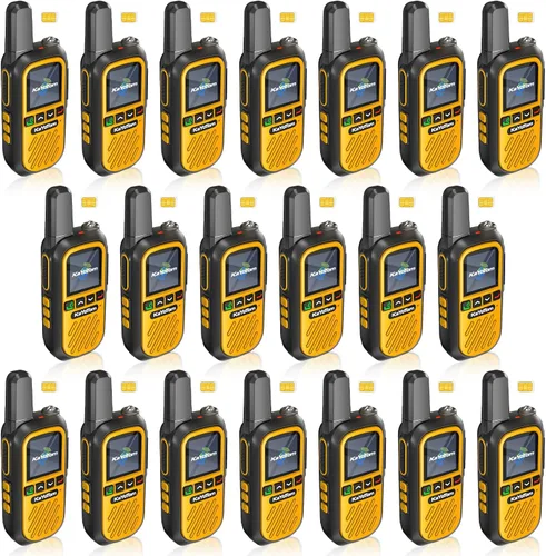 Vista 12 de Walkie Talkies de largo alcance global de alcance ilimitado 4G LTE PoC Radios bidireccionales (más de 5000 millas), resistentes e impermeables