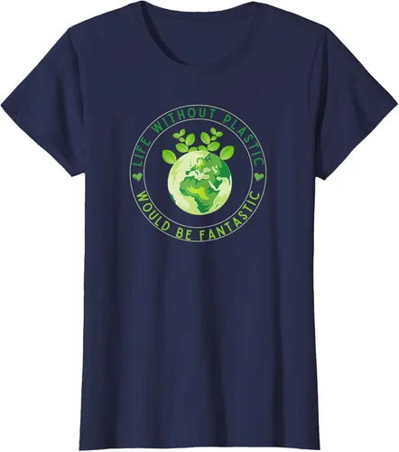Vista 41 de Life Without Plastic Ecology Planet Original Vegan Gift T-Shirt