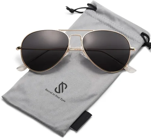 Vista 2 de SOJOS Classic Aviator Polarized Sunglasses for Men Women Vintage Retro