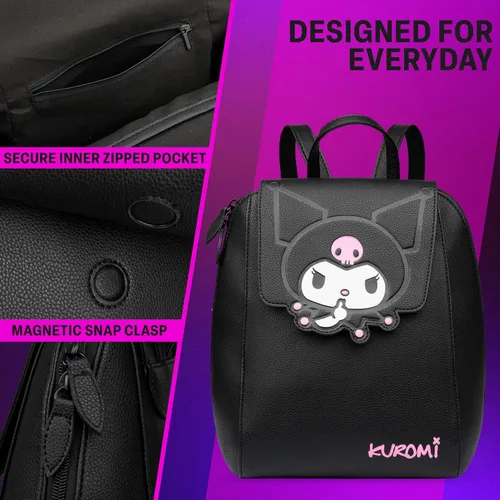 Vista 5 de Mochila Get Trend para Mujeres, Adolescentes, Mini Mochila de Cuero PU, Pequeña Bolsa de Viaje para Escuela, Trabajo, Uso Diario, Regalos