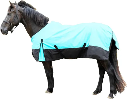 Vista 9 de Resistance 1200 Denier Ligero Sin Relleno Resistente al Agua Transpirable Caballo Lluvia Hoja