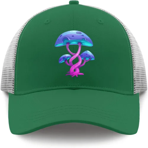 Vista 9 de Hat Fantasy Cartoon Mushroom Dad Hat for Men Vintage Hat Adjustable