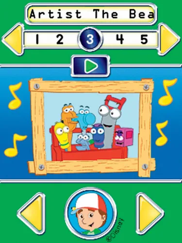 Vista 7 de Fisher-Price iXL Software de aprendizaje Disney Handy Manny