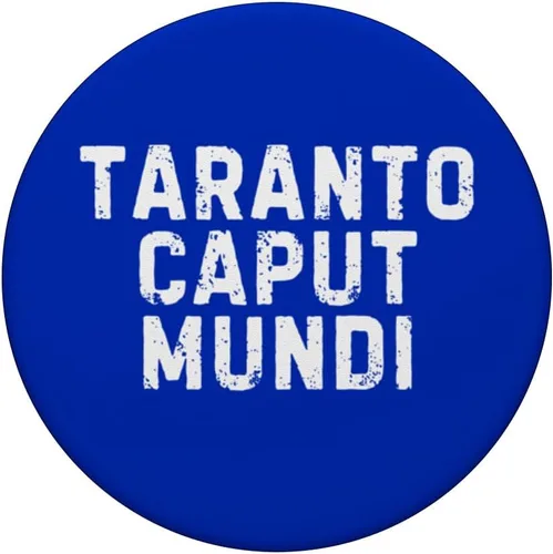 Vista 3 de Taranto Caput Mundi Città Simpatica Uomo Donna Bambino PopSockets Adhesive PopGrip