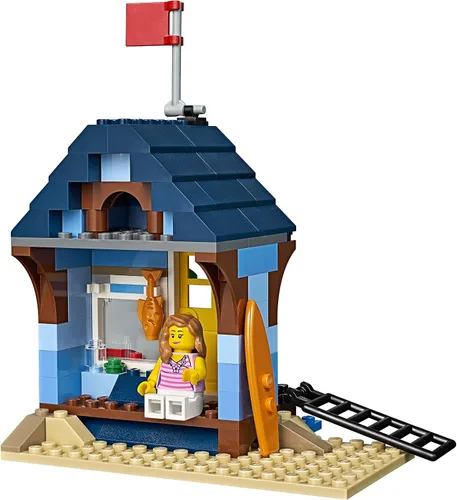 Vista 7 de Juguete para niños de vacaciones en la playa, 31063 Lego Creator