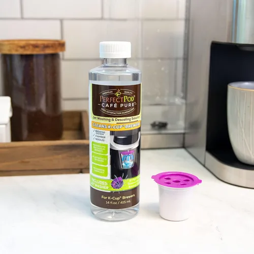 Vista 7 de PERFECT POD Café Pure - Kit de limpieza para cafetera, solución