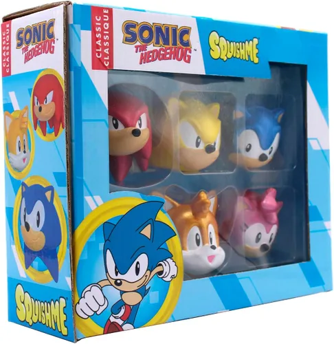 Vista 8 de Sonic The Hedgehog SquishMe (caja de coleccionista serie 1)