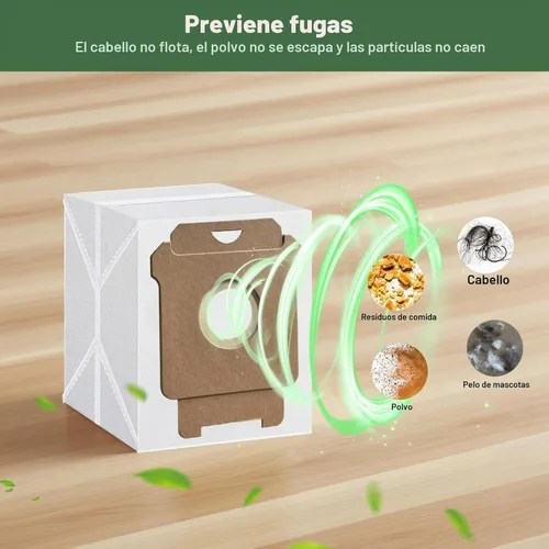 Vista 5 de WAIKAS Bolsas antipolvo para iRobot Roomba Robot Aspiradora