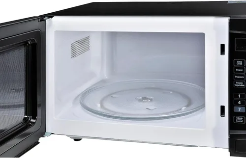 Vista 4 de Nexel - Horno microondas para encimera, 1.1 pies cúbicos, 1000 vatios, control táctil, negro