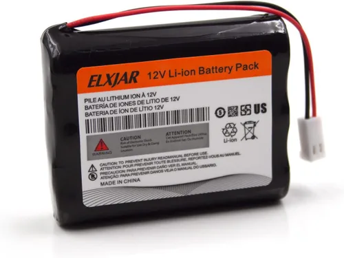 Vista 7 de Paquete de 2 baterías de iones de litio de 11.1 V 2600 mAh 18650 * 3 celdas con conectores MTA-100 de 2 pines