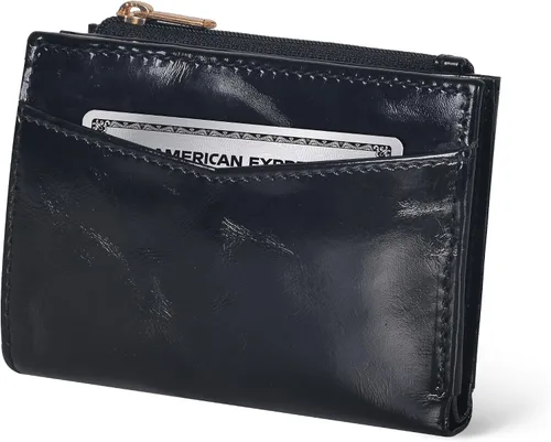 Vista 18 de Oak Leathers Cartera de cuero para mujer – Monedero pequeño RFID para tarjetas de crédito y soporte de identificación para damas, regalo