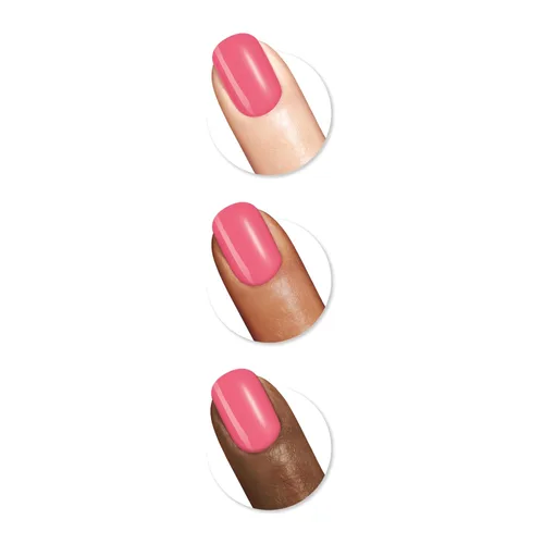 Vista 3 de Sally Hansen Miracle Gel™, Rain-Glow, fórmula similar a gel, no necesita lámpara UV, esmalte de uñas rosa