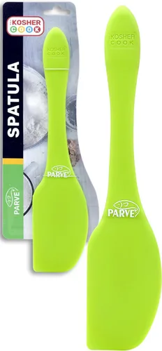 Vista 7 de Espátula de silicona azul lácteo, silicona resistente de alta calidad para cocinar y hornear, mango ergonómico y agarre cómodo, herramientas