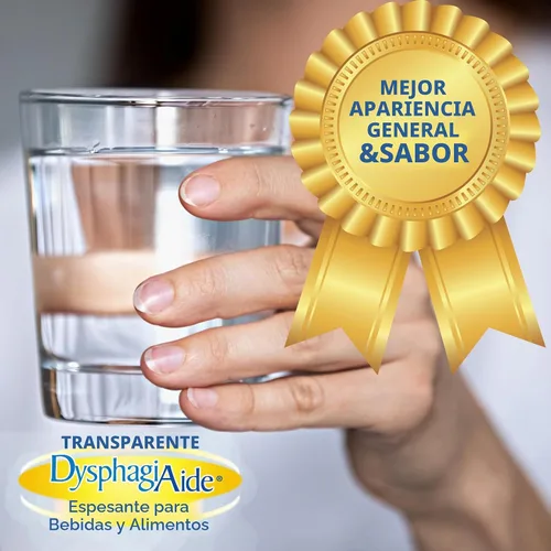 Vista 8 de Espesante DysphagiAide transparente diseñado para todos los niveles de grosor IDDSI (180)