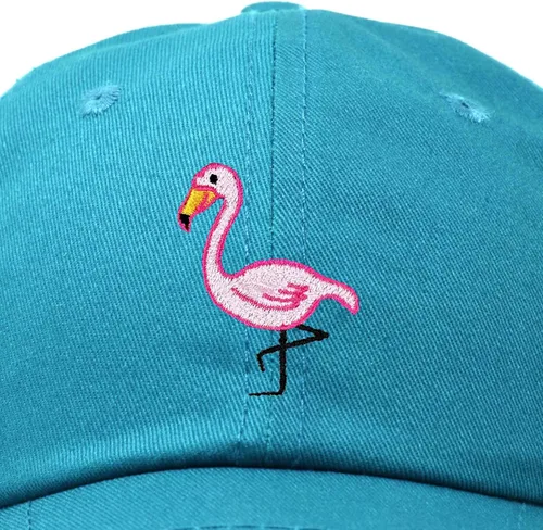 Vista 2 de DALIX Gorra de béisbol para mujer Flamingo Hat
