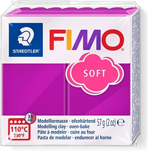 Vista 8 de Staedtler FIMO Effects Arcilla Polimérica - Arcilla para Hornear en Horno para Joyería, Escultura, Azul Translúcido 8020-374