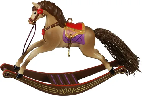 Vista 7 de Hallmark Keepsake Adorno de Navidad, año 2021, un pony para Navidad