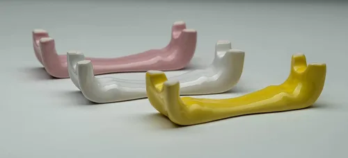 Vista 6 de Soporte para cepillos de dientes HoldMeDry simple y único para mejorar la higiene diaria (rosa)